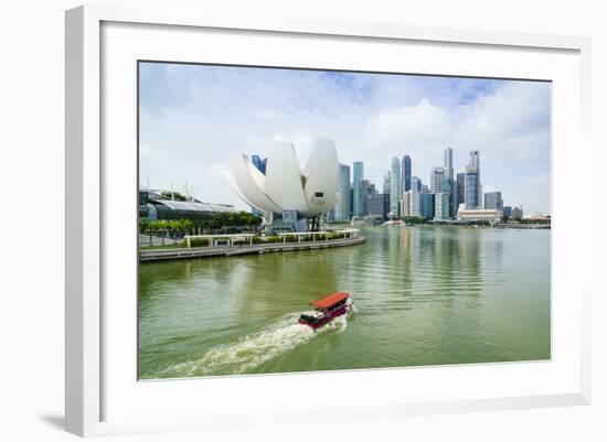 Singapore Skyline-Fraser Hall-Framed Photographic Print