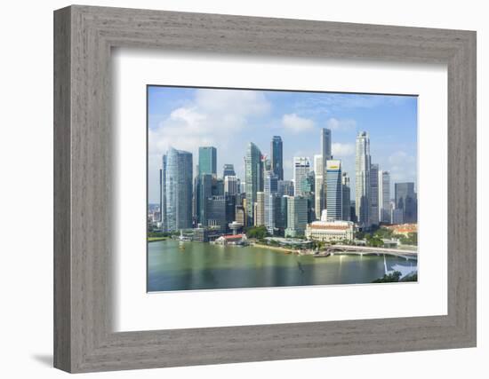 Singapore Skyline-Fraser Hall-Framed Photographic Print