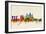 Singapore Skyline-Michael Tompsett-Framed Art Print