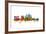 Singapore Skyline-Michael Tompsett-Framed Art Print