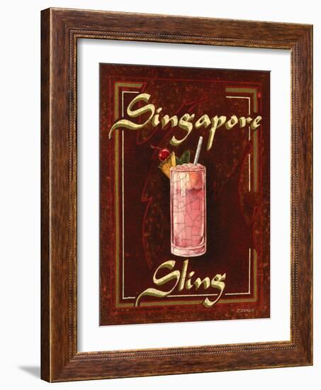 Singapore Sling-Catherine Jones-Framed Art Print