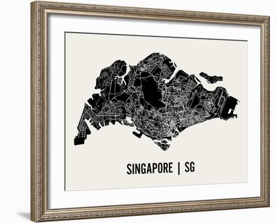 Singapore-Mr City Printing-Framed Art Print