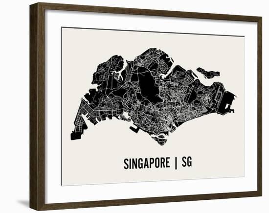 Singapore-Mr City Printing-Framed Art Print