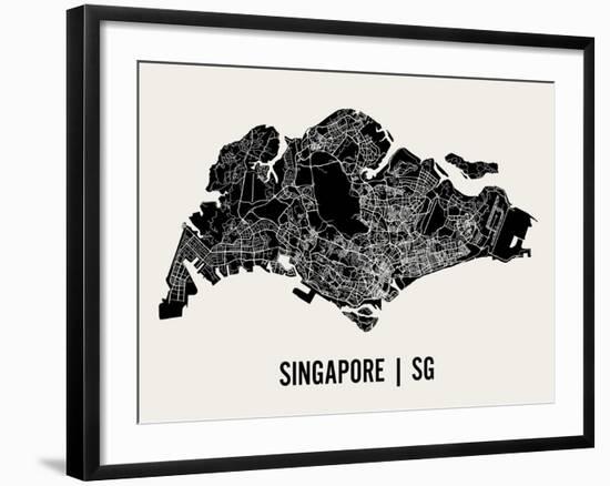 Singapore-Mr City Printing-Framed Art Print