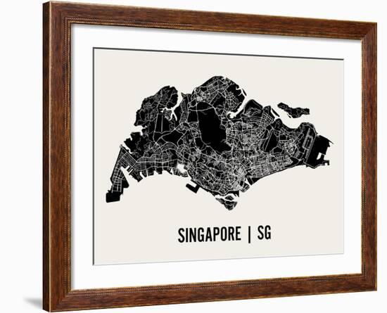 Singapore-Mr City Printing-Framed Art Print