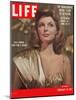 Singer Actress Julie London, February 18, 1957-Leonard Mccombe-Mounted Photographic Print