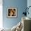 Singer and Actress Barbra Streisand Holding Small Dog in Her Arms-Bill Eppridge-Framed Photographic Print displayed on a wall