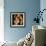Singer and Actress Barbra Streisand Holding Small Dog in Her Arms-Bill Eppridge-Framed Photographic Print displayed on a wall