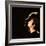 Singer and Actress Barbra Streisand in Front of Blow Up of Herself Also in Profile-Bill Eppridge-Framed Premium Photographic Print