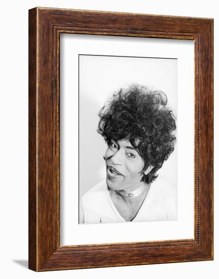 Singer and Musician Little Richard Posing in Mod Fringed Shirt, 1971-Ralph Morse-Framed Photographic Print