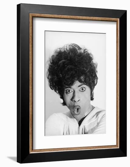 Singer and Musician Little Richard Posing in Mod Fringed Shirt, 1971-Ralph Morse-Framed Photographic Print