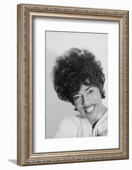 Singer and Musician Little Richard Posing in Mod Fringed Shirt, 1971-Ralph Morse-Framed Photographic Print