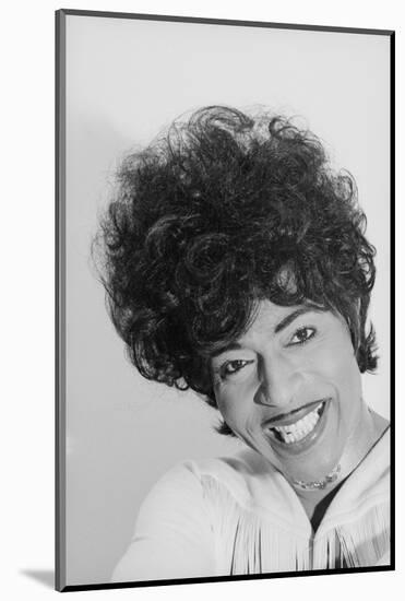 Singer and Musician Little Richard Posing in Mod Fringed Shirt, 1971-Ralph Morse-Mounted Photographic Print