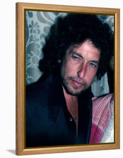 Singer and Songwriter Bob Dylan-David Mcgough-Framed Premier Image Canvas