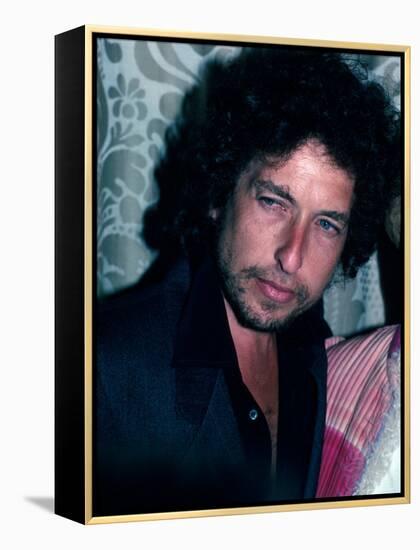 Singer and Songwriter Bob Dylan-David Mcgough-Framed Premier Image Canvas