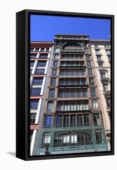 Singer Building, Broadway, Soho, Manhattan, New York City, United States of America, North America-Wendy Connett-Framed Premier Image Canvas