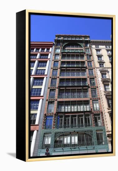 Singer Building, Broadway, Soho, Manhattan, New York City, United States of America, North America-Wendy Connett-Framed Premier Image Canvas