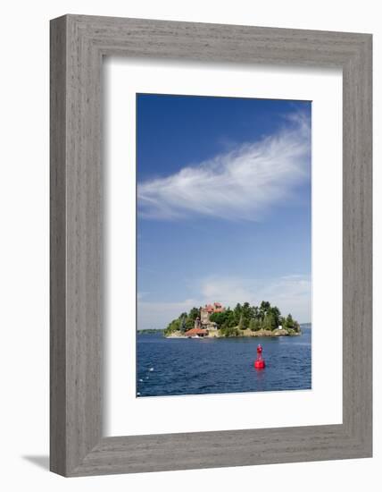 Singer Castle, 'American Narrows', St. Lawrence Seaway, Thousand Islands, New York, USA-Cindy Miller Hopkins-Framed Photographic Print