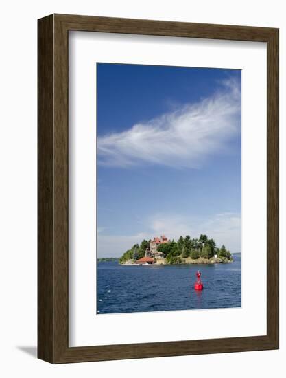 Singer Castle, 'American Narrows', St. Lawrence Seaway, Thousand Islands, New York, USA-Cindy Miller Hopkins-Framed Photographic Print