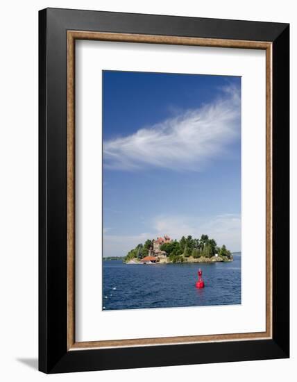 Singer Castle, 'American Narrows', St. Lawrence Seaway, Thousand Islands, New York, USA-Cindy Miller Hopkins-Framed Photographic Print