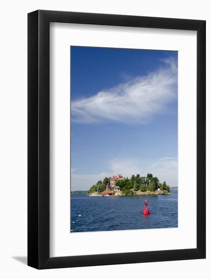 Singer Castle, 'American Narrows', St. Lawrence Seaway, Thousand Islands, New York, USA-Cindy Miller Hopkins-Framed Photographic Print