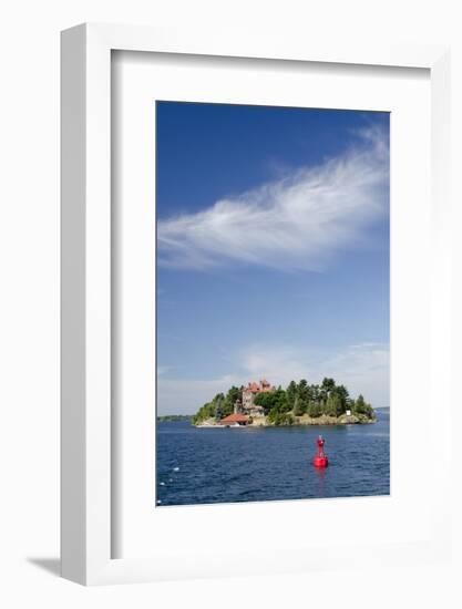 Singer Castle, 'American Narrows', St. Lawrence Seaway, Thousand Islands, New York, USA-Cindy Miller Hopkins-Framed Photographic Print