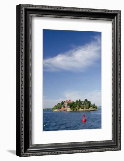 Singer Castle, 'American Narrows', St. Lawrence Seaway, Thousand Islands, New York, USA-Cindy Miller Hopkins-Framed Photographic Print