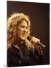 Singer Celine Dion Performing-Dave Allocca-Mounted Premium Photographic Print