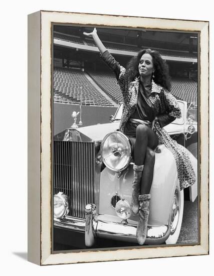 Singer Diana Ross-David Mcgough-Framed Premier Image Canvas