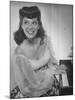 Singer Dinah Shore at Piano-Bob Landry-Mounted Premium Photographic Print