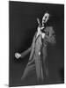 Singer Eddie Fisher at Night Club-Allan Grant-Mounted Premium Photographic Print