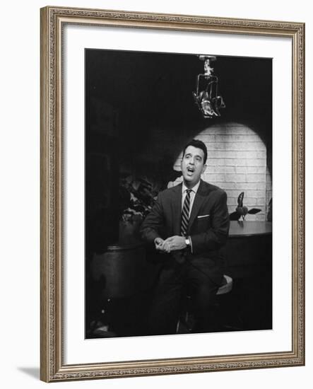Singer Ernie Ford-Allan Grant-Framed Premium Photographic Print
