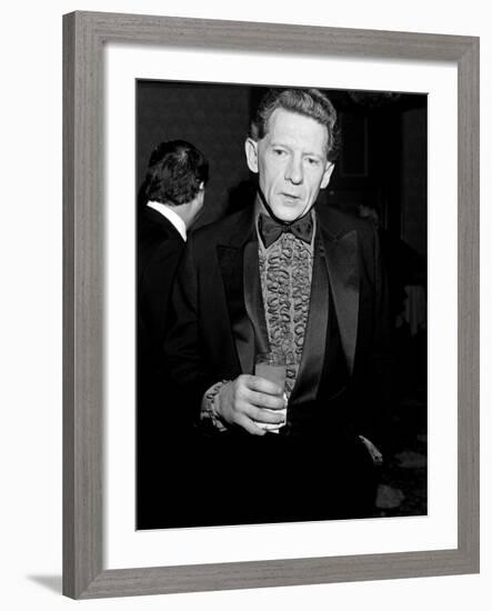 Singer Jerry Lee Lewis-David Mcgough-Framed Premium Photographic Print