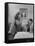 Singer Jo Stafford Working on Music with Her Husband, Arranger Paul Weston-Allan Grant-Framed Premier Image Canvas