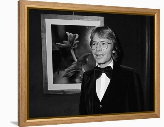 Singer John Denver-null-Framed Premier Image Canvas