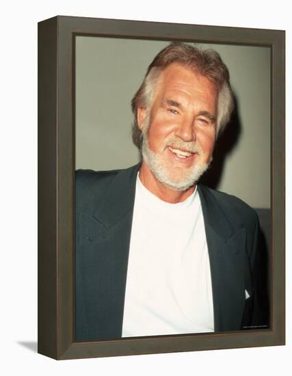 Singer Kenny Rogers-Marion Curtis-Framed Premier Image Canvas