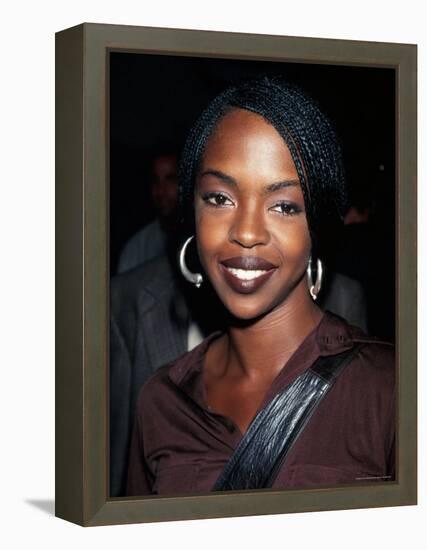 Singer Lauryn Hill-Dave Allocca-Framed Premier Image Canvas