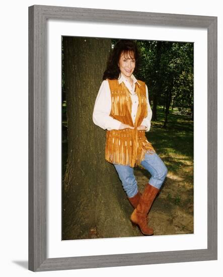 Singer Loretta Lynn-Marion Curtis-Framed Premium Photographic Print