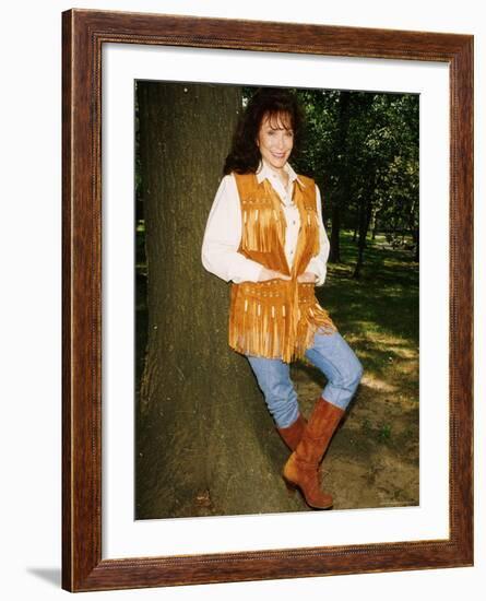 Singer Loretta Lynn-Marion Curtis-Framed Premium Photographic Print