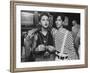 Singer Madonna with D.J. Jellybean Benitez at Opening of Video Club "Private Eyes-David Mcgough-Framed Premium Photographic Print