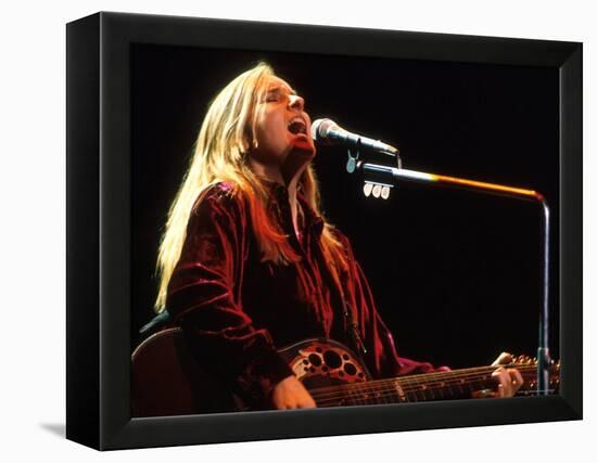 Singer Melissa Etheridge Performing-Dave Allocca-Framed Premier Image Canvas