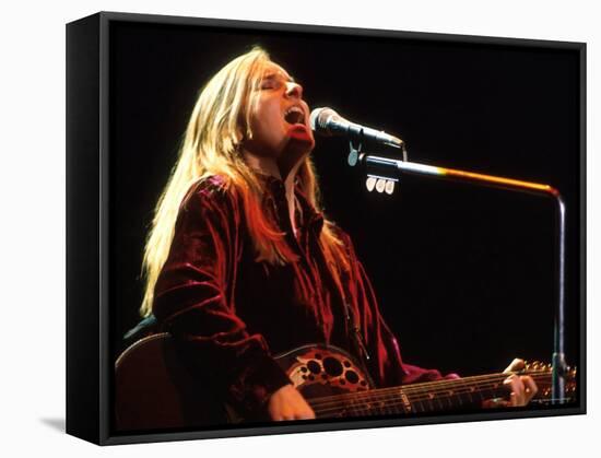 Singer Melissa Etheridge Performing-Dave Allocca-Framed Premier Image Canvas