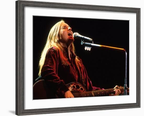 Singer Melissa Etheridge Performing-Dave Allocca-Framed Premium Photographic Print