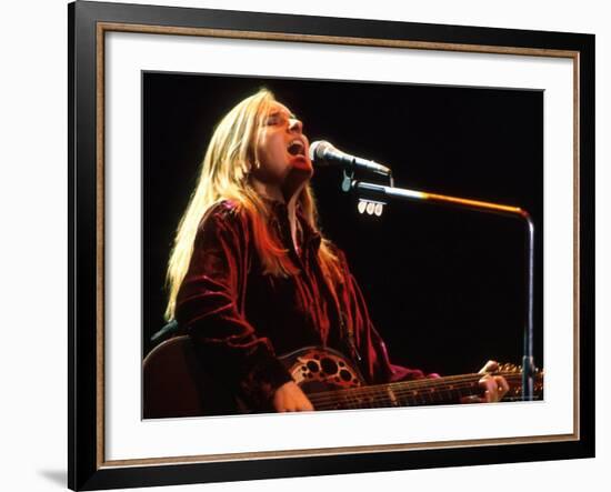 Singer Melissa Etheridge Performing-Dave Allocca-Framed Premium Photographic Print