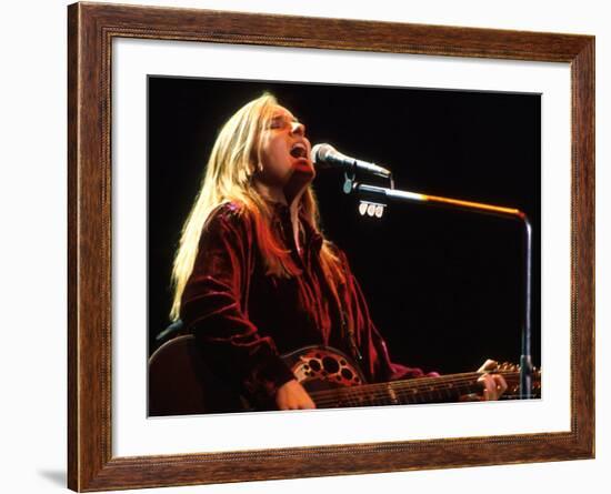 Singer Melissa Etheridge Performing-Dave Allocca-Framed Premium Photographic Print