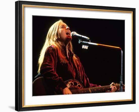 Singer Melissa Etheridge Performing-Dave Allocca-Framed Premium Photographic Print