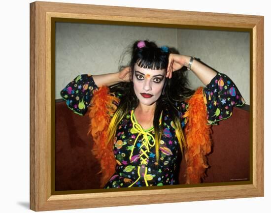 Singer Nina Hagen-Dave Allocca-Framed Premier Image Canvas