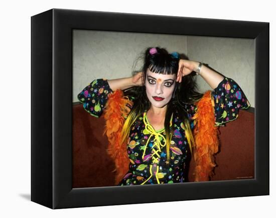 Singer Nina Hagen-Dave Allocca-Framed Premier Image Canvas