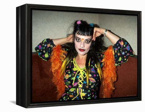 Singer Nina Hagen-Dave Allocca-Framed Premier Image Canvas