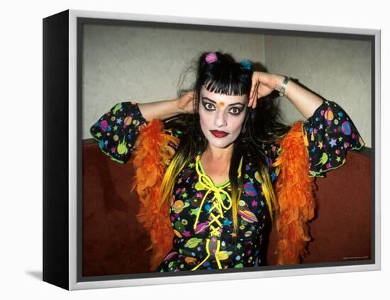 Singer Nina Hagen-Dave Allocca-Framed Premier Image Canvas